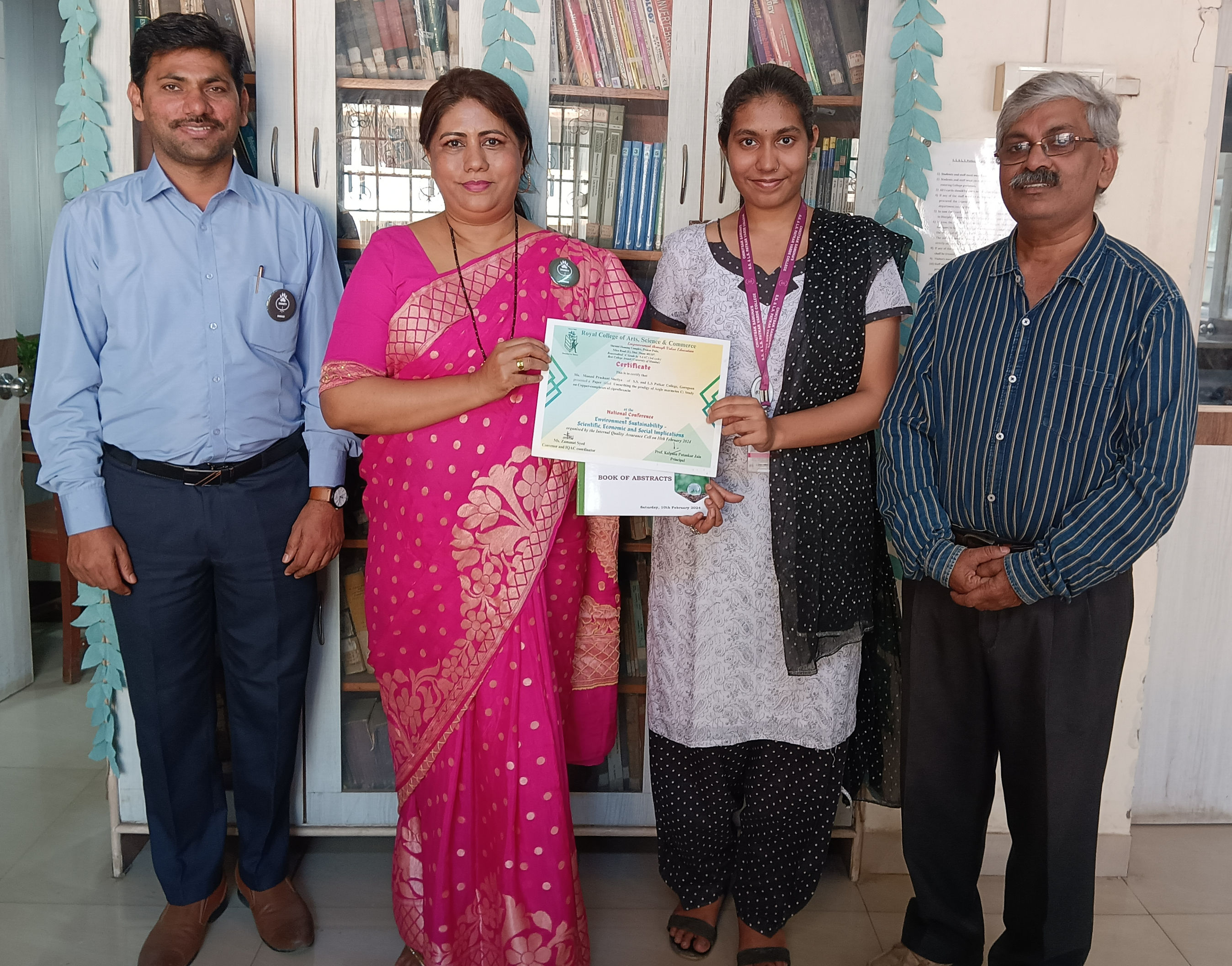 Best paper presented at National conference in Royal college