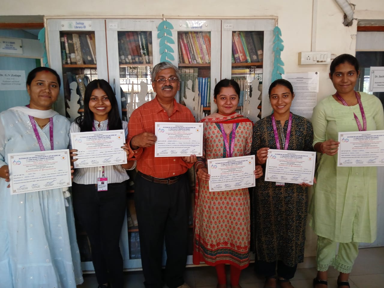 The students of Department of Botany participated and presented Research paper in RSM Conducted by Patkar College 