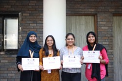Ms. Saina Siraj Sayed | Ms. Saniya Anwar Patel | Ms. Vaishnavi Panjankar | Ms. Pragati Rau